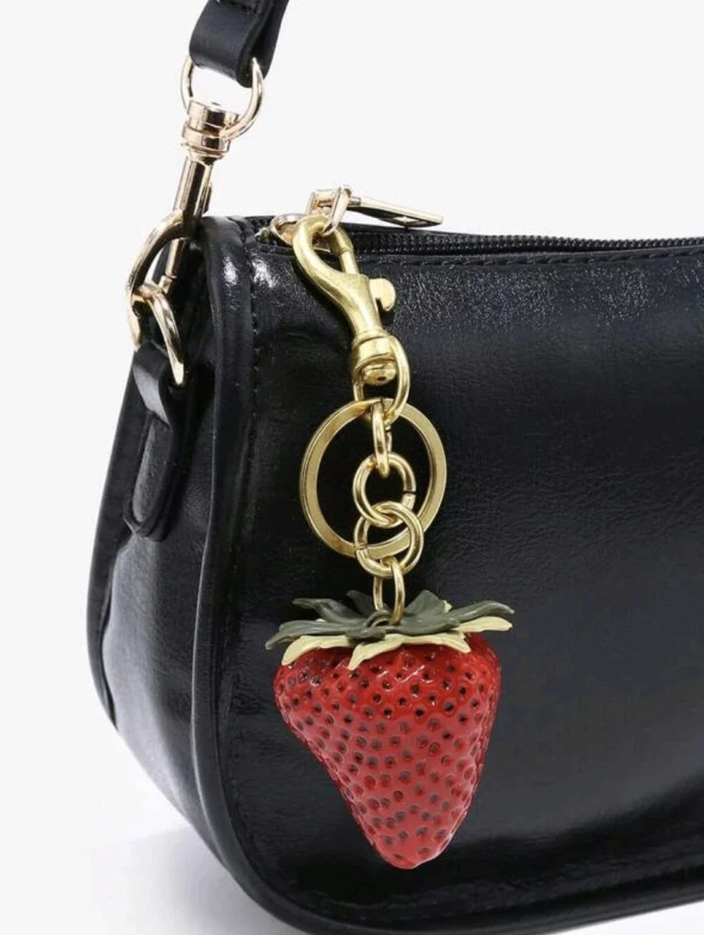 Strawberry 🍓 Bag Charm/ Keychain NEW